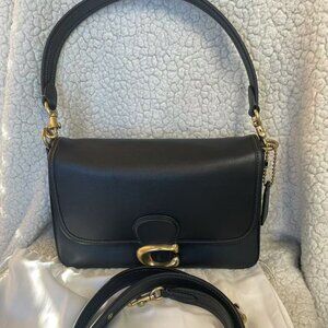Coach Soft Tabby Shoulder Bag-Black